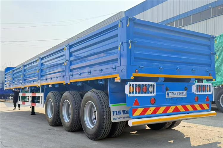 TITAN Drop Side Semi Trailer for Sale In Democratic Republic of the Congo - Platforminė/ Bortinė puspriekabė: foto 2 TITAN Drop Side Semi Trailer for Sale In Democratic Republic of the Congo - Platforminė/ Bortinė puspriekabė: foto 2
