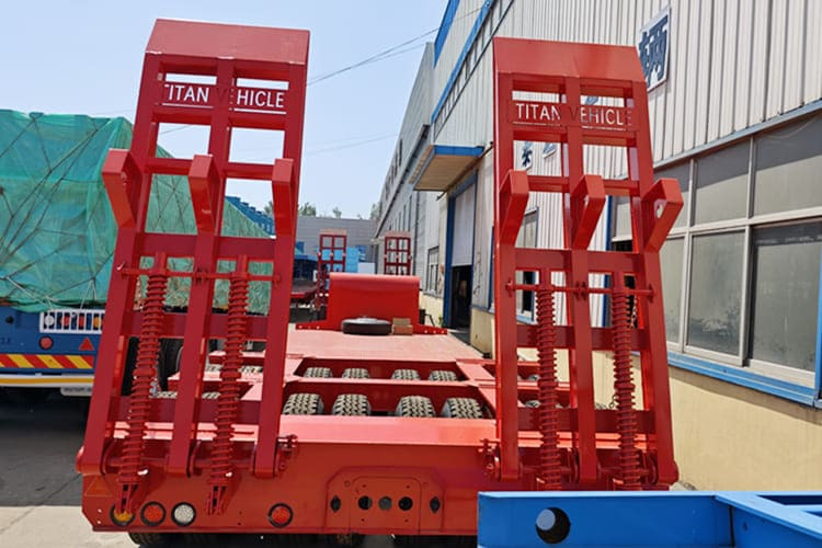 TITAN Lowbed Trailer for Sale in Saudi Arabia - Žemo profilio platforma puspriekabė: foto 4 TITAN Lowbed Trailer for Sale in Saudi Arabia - Žemo profilio platforma puspriekabė: foto 4