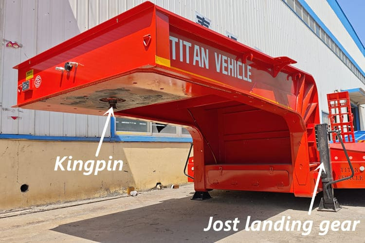 TITAN Lowbed Trailer for Sale in Saudi Arabia - Žemo profilio platforma puspriekabė: foto 5 TITAN Lowbed Trailer for Sale in Saudi Arabia - Žemo profilio platforma puspriekabė: foto 5