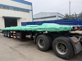 TITAN Semi Truck Flatbed Traile for Sale in Saudi Arabia - Platforminė/ Bortinė puspriekabė: foto 4 TITAN Semi Truck Flatbed Traile for Sale in Saudi Arabia - Platforminė/ Bortinė puspriekabė: foto 4