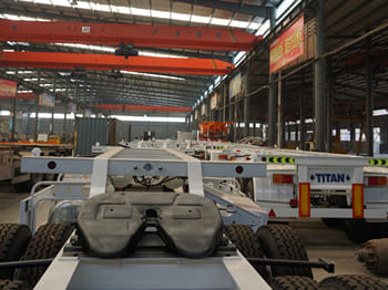 TITAN Shipping Container Trailer for Sale in Ghana - Važiuoklės puspriekabė: foto 4 TITAN Shipping Container Trailer for Sale in Ghana - Važiuoklės puspriekabė: foto 4