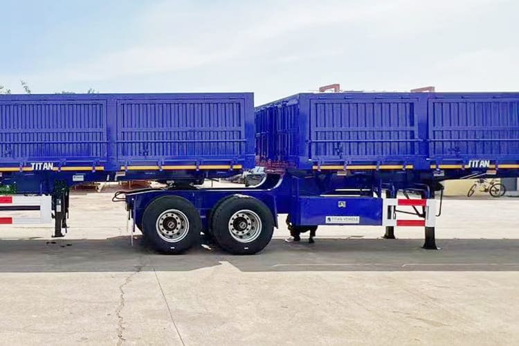 TITAN Superlink Side Tipper Trailer for Sale in Tanzania - Savivartis puspriekabė: foto 2 TITAN Superlink Side Tipper Trailer for Sale in Tanzania - Savivartis puspriekabė: foto 2