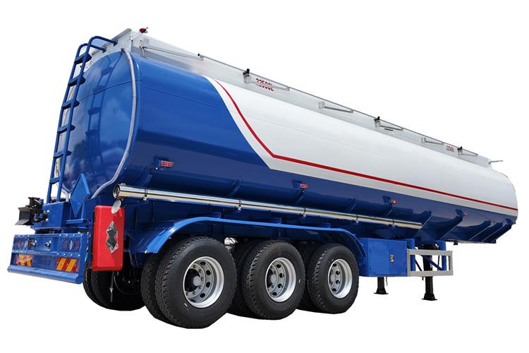 TITAN Tri Axle 45000 Liters Plam Oil Tanker Trailer Price for Sale In Ghana - Puspriekabė cisterna: foto 4 TITAN Tri Axle 45000 Liters Plam Oil Tanker Trailer Price for Sale In Ghana - Puspriekabė cisterna: foto 4