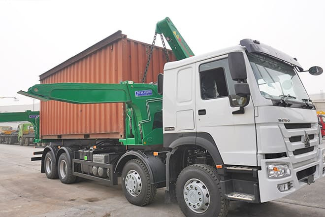 XCMG 20 Ft Side Loader Truck for Sale in Zambia - Konteineris-vežimus/ Sukeisti kūną sunkvežimis: foto 5 XCMG 20 Ft Side Loader Truck for Sale in Zambia - Konteineris-vežimus/ Sukeisti kūną sunkvežimis: foto 5