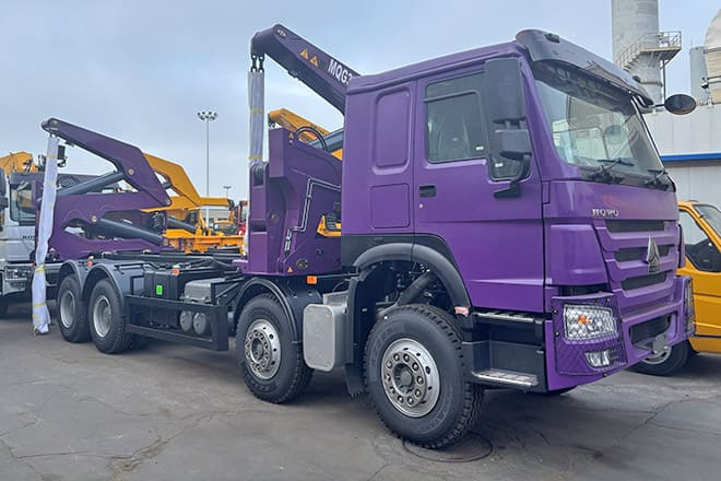XCMG 37 Ton Container Side Lifter Truck for Sale in Kiribati - Konteineris-vežimus/ Sukeisti kūną sunkvežimis: foto 5 XCMG 37 Ton Container Side Lifter Truck for Sale in Kiribati - Konteineris-vežimus/ Sukeisti kūną sunkvežimis: foto 5