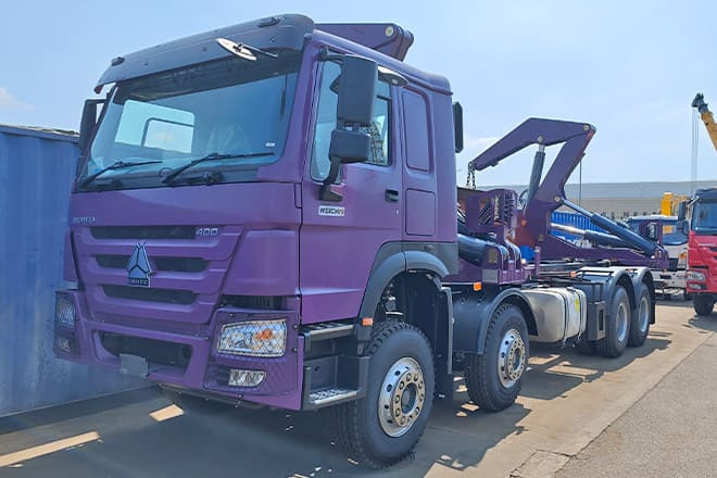 XCMG 37 Ton Container Side Lifter Truck for Sale in Kiribati - Konteineris-vežimus/ Sukeisti kūną sunkvežimis: foto 2 XCMG 37 Ton Container Side Lifter Truck for Sale in Kiribati - Konteineris-vežimus/ Sukeisti kūną sunkvežimis: foto 2