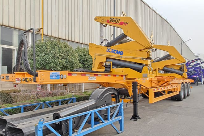 XCMG 37 Ton Side Lifter Container for Sale in Vietnam - Konteineris-vežimus/ Sukeisti kūną puspriekabė: foto 1 XCMG 37 Ton Side Lifter Container for Sale in Vietnam - Konteineris-vežimus/ Sukeisti kūną puspriekabė: foto 1