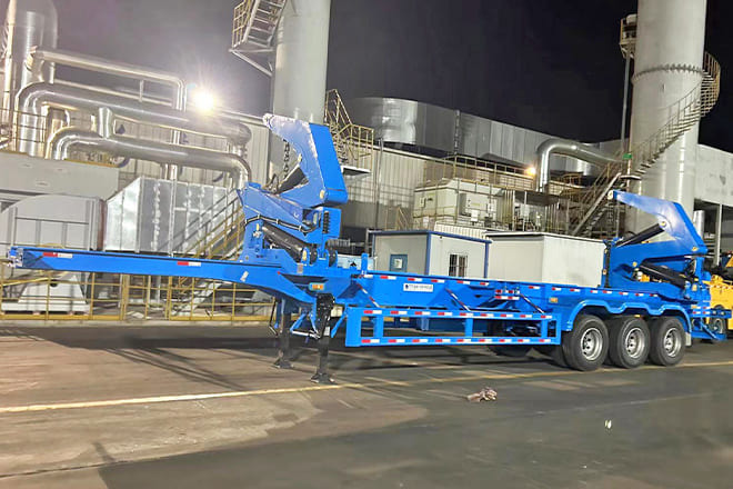 XCMG 40Ft Container Side Loader for Sale in Papua New Guinea - Konteineris-vežimus/ Sukeisti kūną puspriekabė: foto 3 XCMG 40Ft Container Side Loader for Sale in Papua New Guinea - Konteineris-vežimus/ Sukeisti kūną puspriekabė: foto 3
