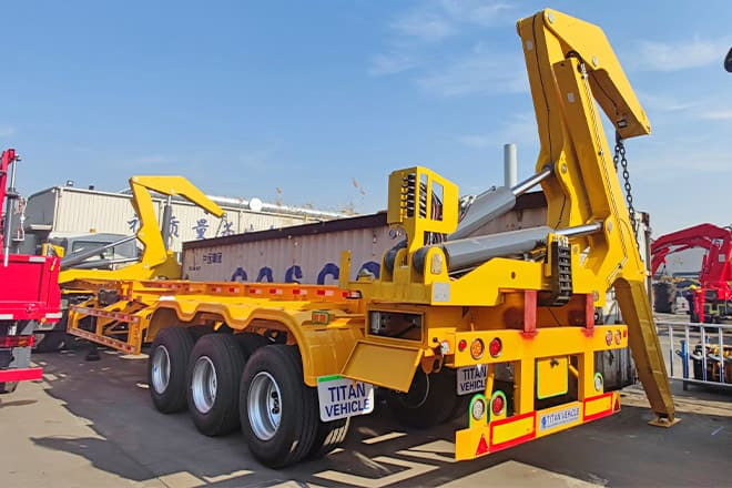 XCMG 40T Container Side Lift Trailer for Sale in Nigeria - Konteineris-vežimus/ Sukeisti kūną puspriekabė: foto 1 XCMG 40T Container Side Lift Trailer for Sale in Nigeria - Konteineris-vežimus/ Sukeisti kūną puspriekabė: foto 1