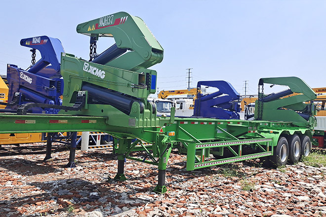 XCMG China 37Ton Side Lifter for Sale in Togo - Konteineris-vežimus/ Sukeisti kūną puspriekabė: foto 1 XCMG China 37Ton Side Lifter for Sale in Togo - Konteineris-vežimus/ Sukeisti kūną puspriekabė: foto 1
