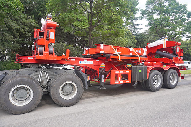 XCMG XCMG Side Loader Container Transport for Sale in Papua New Guinea - Konteineris-vežimus/ Sukeisti kūną puspriekabė: foto 1 XCMG XCMG Side Loader Container Transport for Sale in Papua New Guinea - Konteineris-vežimus/ Sukeisti kūną puspriekabė: foto 1