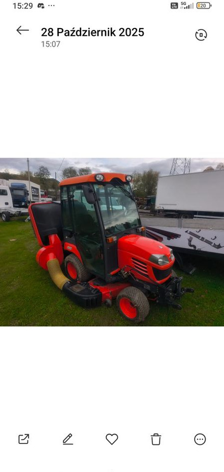 Kubota BX350 4x4 Traktorek komunalny kosiarka pług piaskarka pełen osprzęt - Komunalinis traktorius: foto 4 Kubota BX350 4x4 Traktorek komunalny kosiarka pług piaskarka pełen osprzęt - Komunalinis traktorius: foto 4