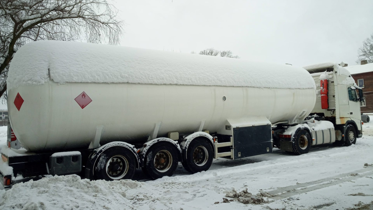 LPG ADR unit for sale. LDS NG-50 sold together with a Volvo FH truck  - Puspriekabė cisterna: foto 1 LPG ADR unit for sale. LDS NG-50 sold together with a Volvo FH truck  - Puspriekabė cisterna: foto 1