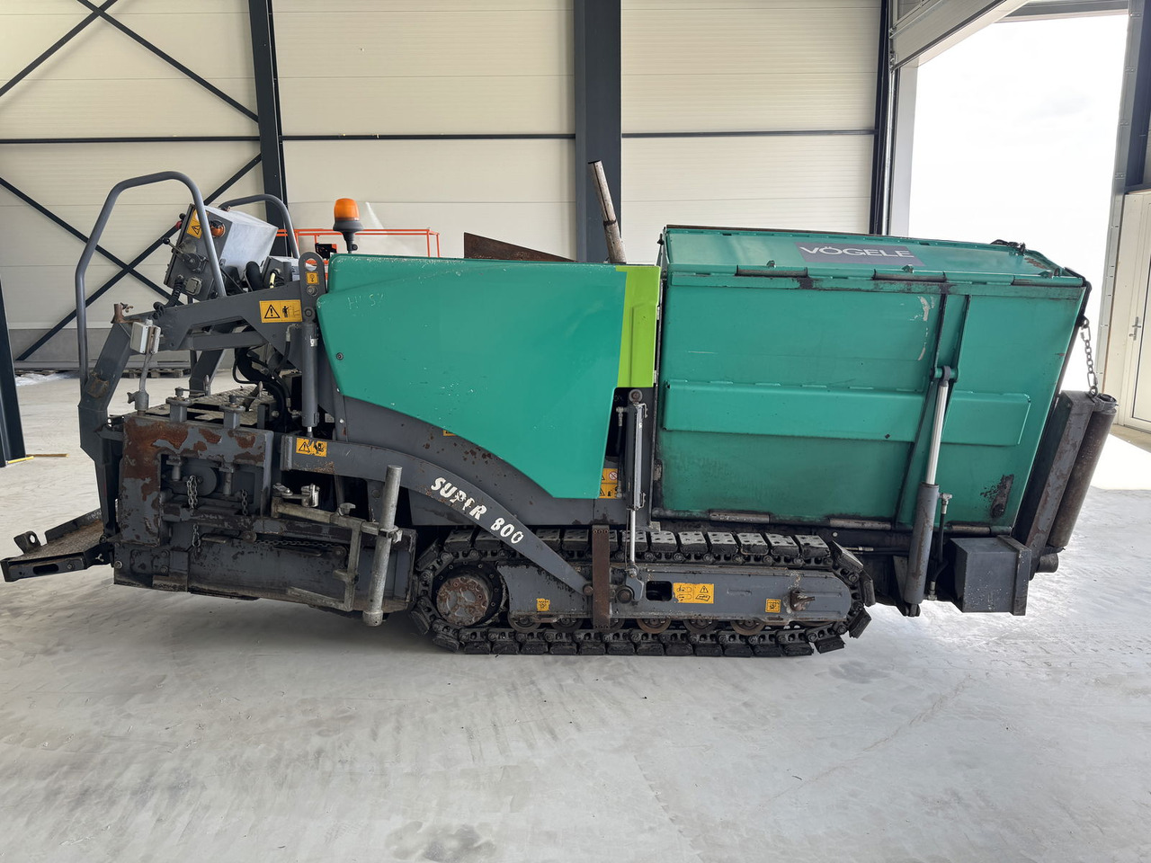 Vögele Super 800 - Asfalto klotuvas: foto 1 Vögele Super 800 - Asfalto klotuvas: foto 1