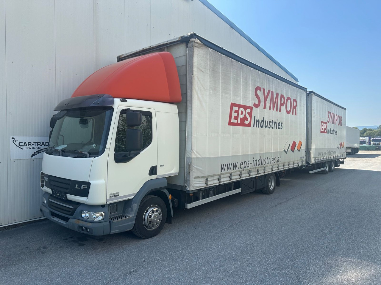 DAF LF 250 Schalter 120m° TÜV - Tentinis sunkvežimis: foto 1 DAF LF 250 Schalter 120m° TÜV - Tentinis sunkvežimis: foto 1