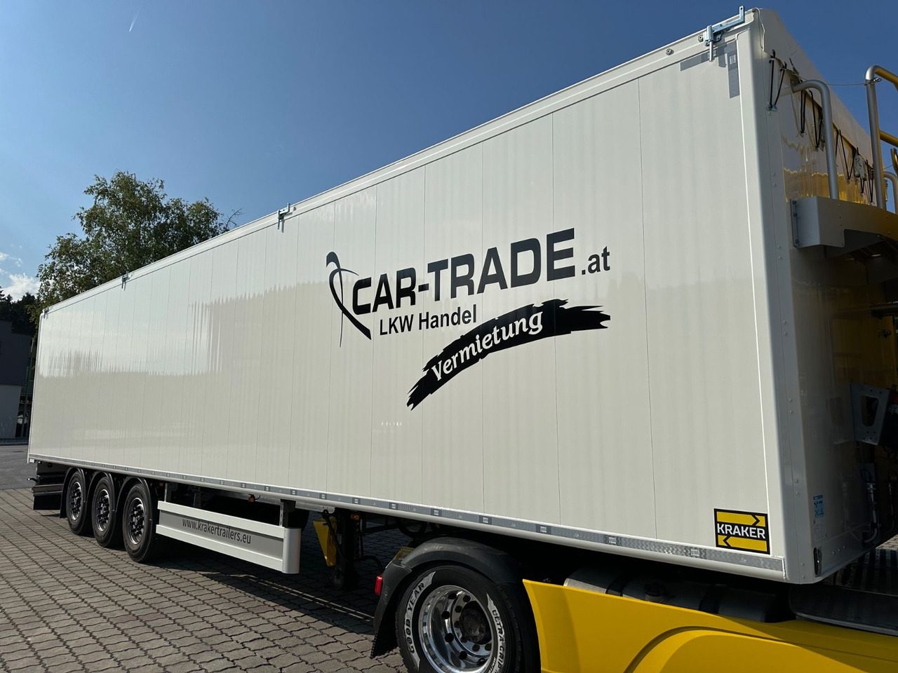 Kraker CF-200ZL Lift 92m³ Müllplane - Su slankiojanciomis grindimis puspriekabė: foto 2 Kraker CF-200ZL Lift 92m³ Müllplane - Su slankiojanciomis grindimis puspriekabė: foto 2
