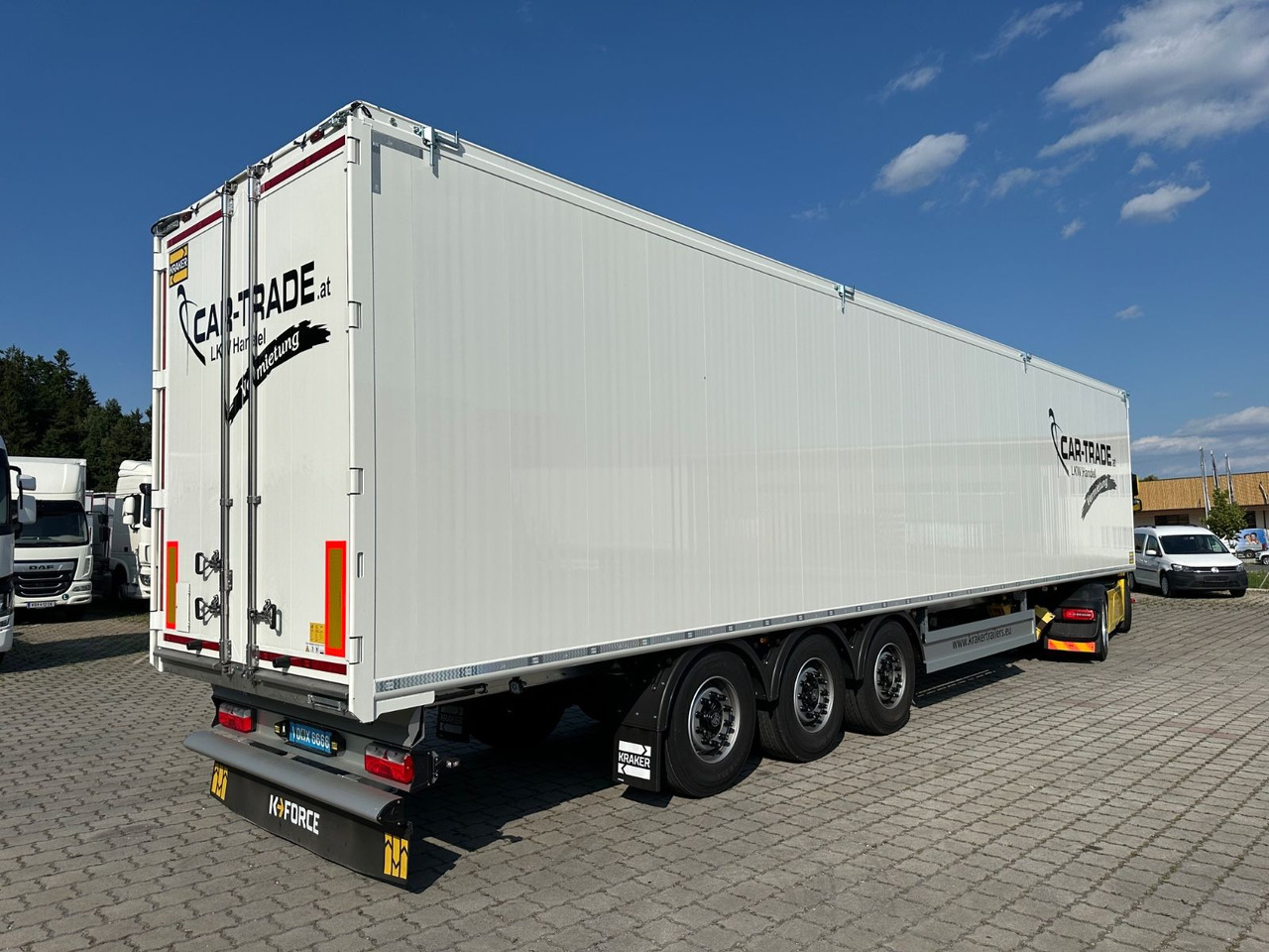 Kraker CF-200ZL Lift 92m³ Müllplane - Su slankiojanciomis grindimis puspriekabė: foto 4 Kraker CF-200ZL Lift 92m³ Müllplane - Su slankiojanciomis grindimis puspriekabė: foto 4