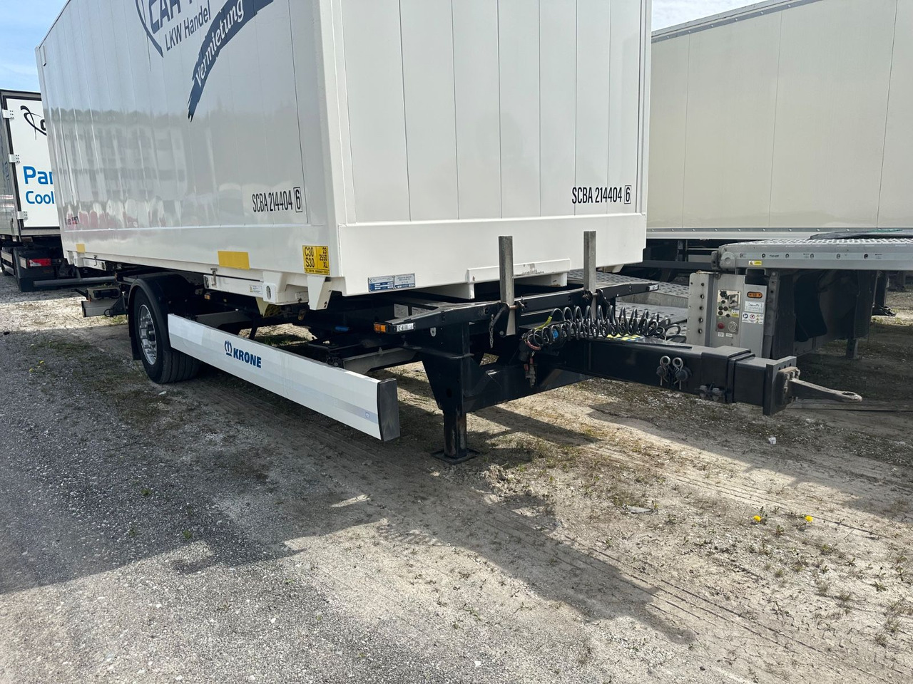 Krone ZE 1 Achs Maxi TÜV neu - Konteineris-vežimus/ Sukeisti kūną priekaba: foto 2 Krone ZE 1 Achs Maxi TÜV neu - Konteineris-vežimus/ Sukeisti kūną priekaba: foto 2