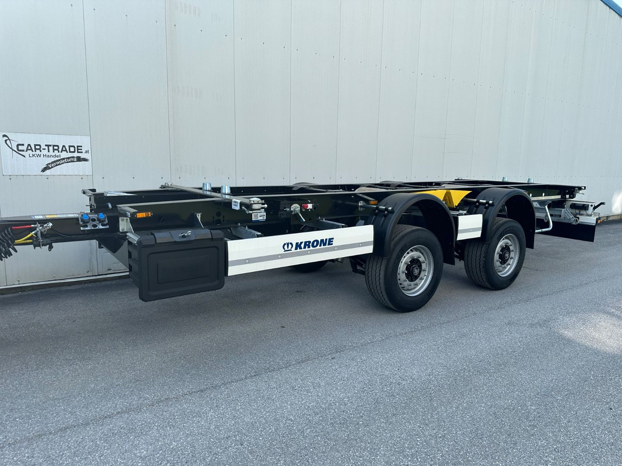 Krone ZZW 18elE10 Tadem BPW Maxi Krone ZZW 18elE10 Tadem BPW Maxi - Konteineris-vežimus/ Sukeisti kūną priekaba: foto 4 Krone ZZW 18elE10 Tadem BPW Maxi Krone ZZW 18elE10 Tadem BPW Maxi - Konteineris-vežimus/ Sukeisti kūną priekaba: foto 4