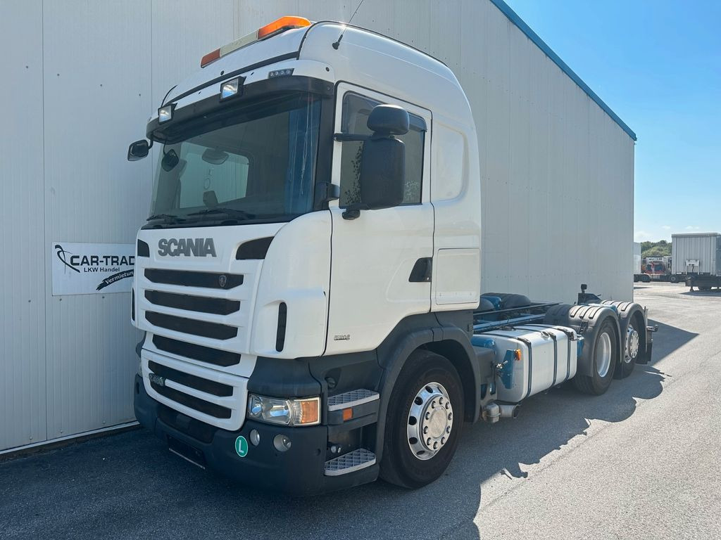 Scania R 480 Opticruise Highline Retarder PTO Standklim - Važiuoklės sunkvežimis: foto 1 Scania R 480 Opticruise Highline Retarder PTO Standklim - Važiuoklės sunkvežimis: foto 1