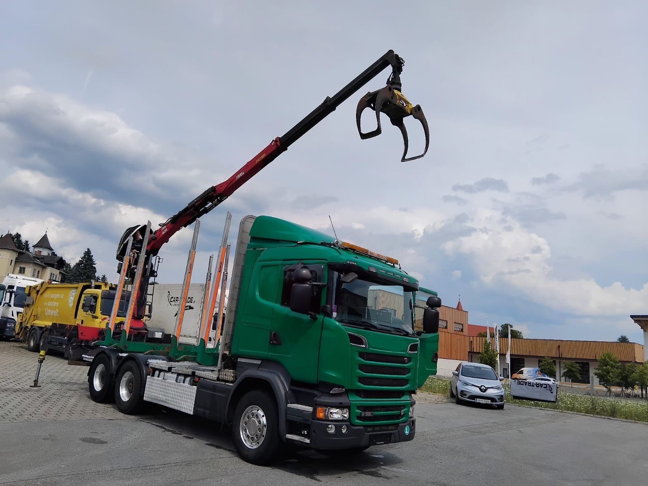 Scania R 580 V8 Penz Kran 2x Telespok - Miškovežis, Sunkvežimis su kranu: foto 5 Scania R 580 V8 Penz Kran 2x Telespok - Miškovežis, Sunkvežimis su kranu: foto 5