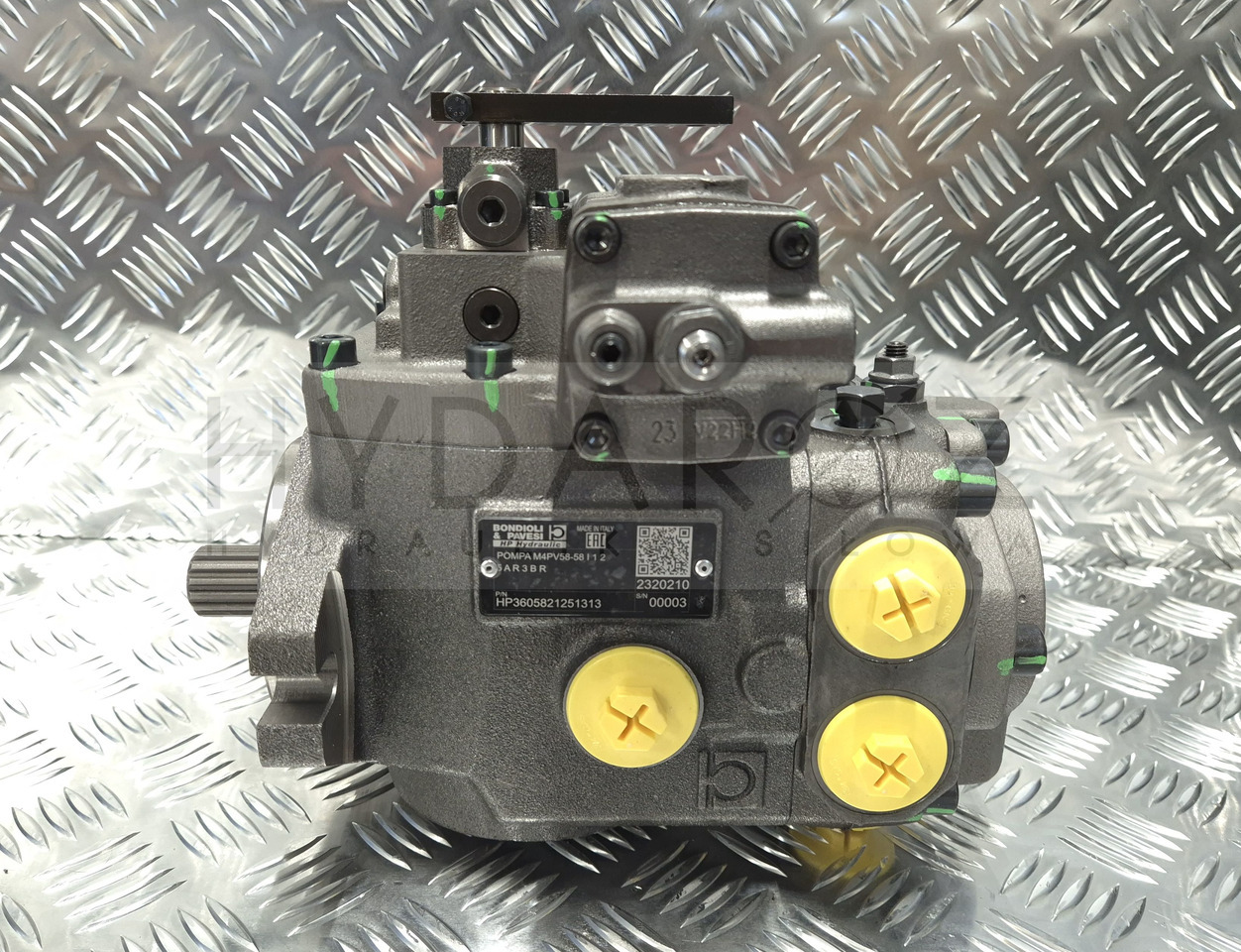 Hardi airsleeve pump M4PV58-58 Bondioli & Pavesi HP Hydraulic M4PV58-58I125AR3BR-71 M4PV58-58I125AR3BR-381 - Hidraulinis siurblys: foto 2 Hardi airsleeve pump M4PV58-58 Bondioli & Pavesi HP Hydraulic M4PV58-58I125AR3BR-71 M4PV58-58I125AR3BR-381 - Hidraulinis siurblys: foto 2