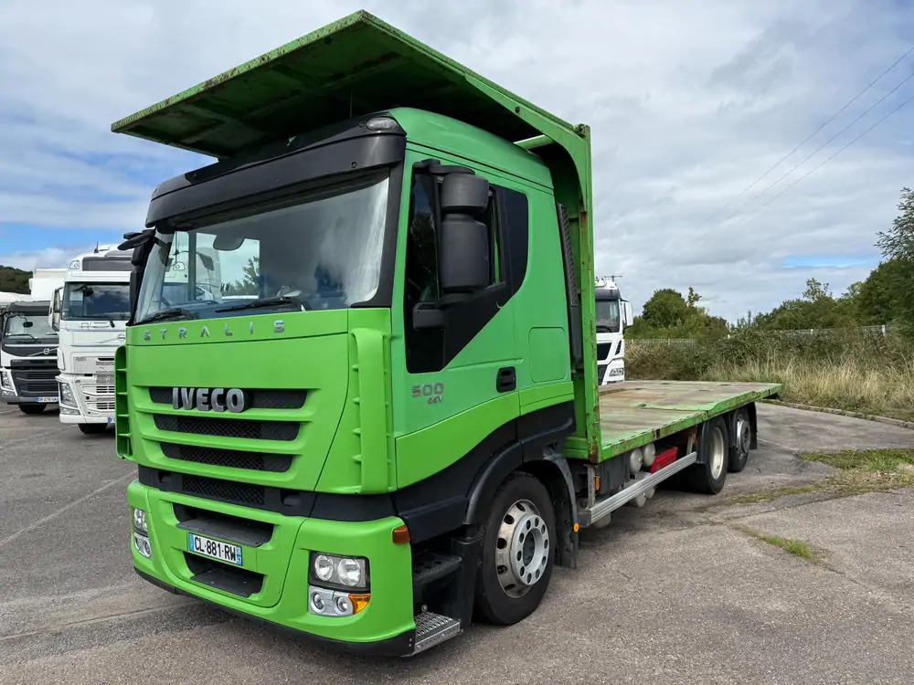 Iveco Stralis AS260S50Y/FS *500 CV*INTARDER - Platforminis/ Bortinis sunkvežimis: foto 1 Iveco Stralis AS260S50Y/FS *500 CV*INTARDER - Platforminis/ Bortinis sunkvežimis: foto 1