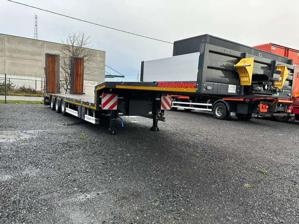 Kässbohrer essieu relevable + essieu suiveur - MATERIEL NEUF - Žemo profilio platforma puspriekabė: foto 2 Kässbohrer essieu relevable + essieu suiveur - MATERIEL NEUF - Žemo profilio platforma puspriekabė: foto 2
