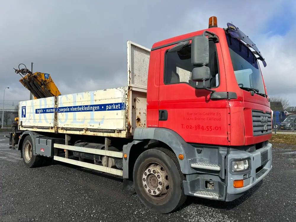 MAN TGM 18.280 *202000 km*Grue EFFER type 120 3 S*PREMIER PROPRIO - Sunkvežimis su kranu, Platforminis/ Bortinis sunkvežimis: foto 4 MAN TGM 18.280 *202000 km*Grue EFFER type 120 3 S*PREMIER PROPRIO - Sunkvežimis su kranu, Platforminis/ Bortinis sunkvežimis: foto 4