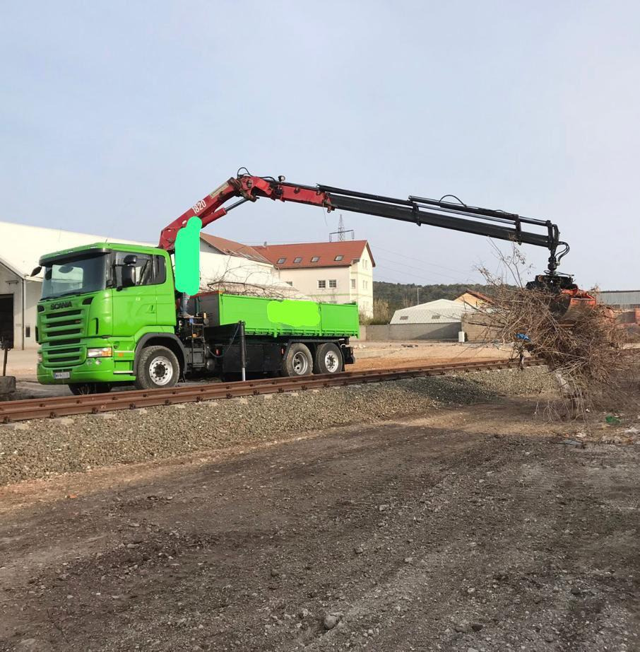 SCANIA R480 - Sunkvežimis su kranu: foto 1 SCANIA R480 - Sunkvežimis su kranu: foto 1