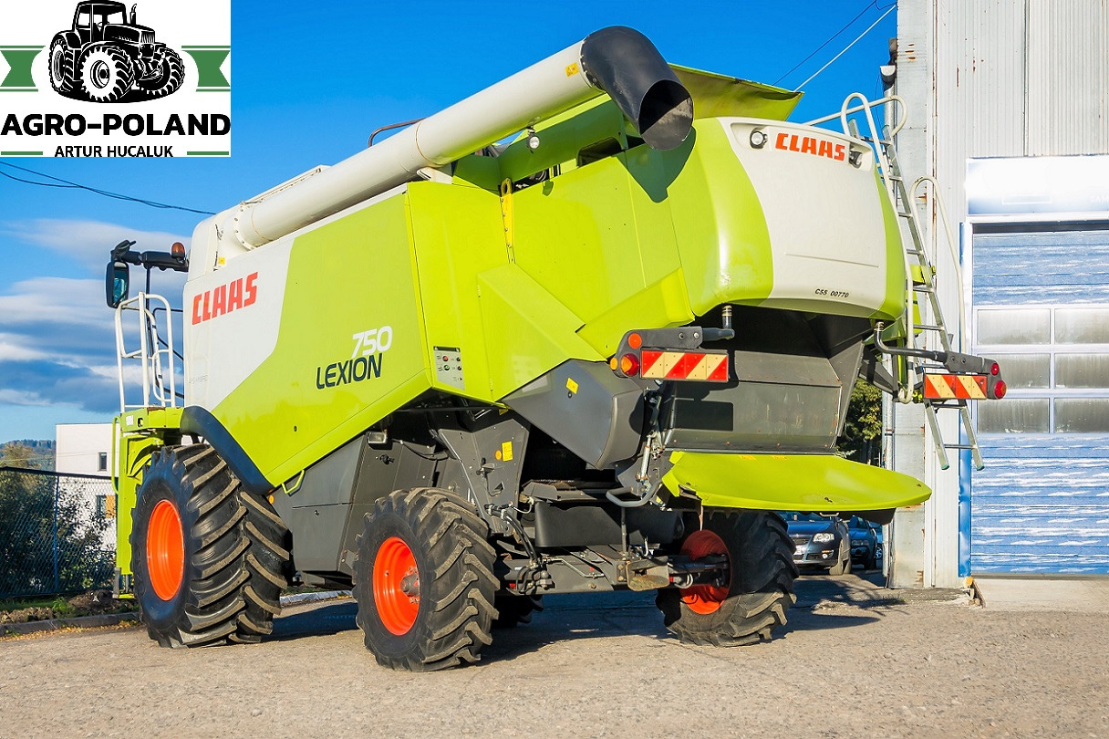 CLAAS LEXION 750 - 2012 ROK - 1650 h - 7.5 M - Derliaus nuėmimo kombainas: foto 5 CLAAS LEXION 750 - 2012 ROK - 1650 h - 7.5 M - Derliaus nuėmimo kombainas: foto 5