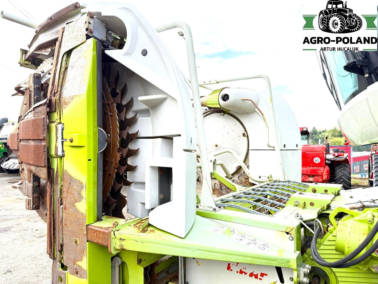 CLAAS RU 450 XTRA - 2010 ROK - PRZYSTAWKA DO KUKURYDZY - Kukurūzų pjaunamoji: foto 3 CLAAS RU 450 XTRA - 2010 ROK - PRZYSTAWKA DO KUKURYDZY - Kukurūzų pjaunamoji: foto 3