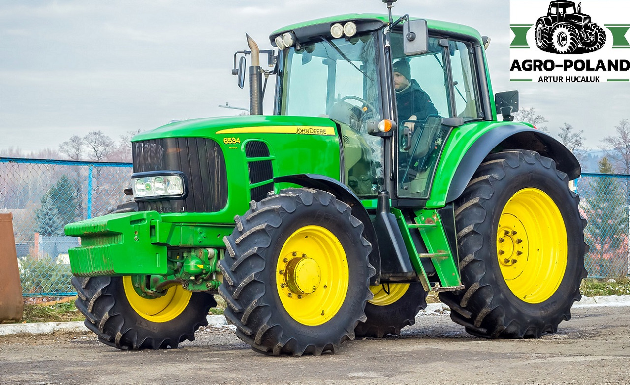 JOHN DEERE 6534 PREMIUM - POWERQUAD - 2010 ROK - Traktorius: foto 2 JOHN DEERE 6534 PREMIUM - POWERQUAD - 2010 ROK - Traktorius: foto 2