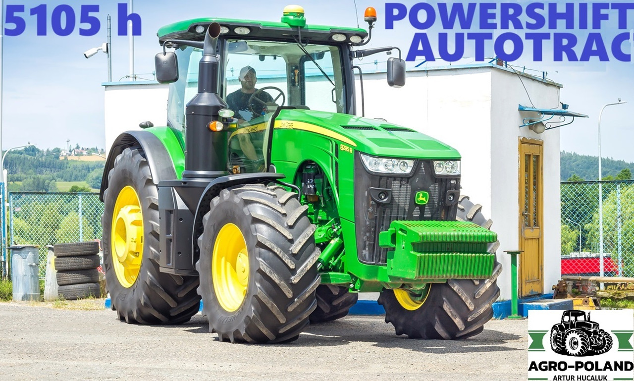 JOHN DEERE 8295 R - 5105 h - POWERSHIFT - AUTOTRAC - 2016 ROK - ORYGINALNE OPONY - Traktorius: foto 1 JOHN DEERE 8295 R - 5105 h - POWERSHIFT - AUTOTRAC - 2016 ROK - ORYGINALNE OPONY - Traktorius: foto 1