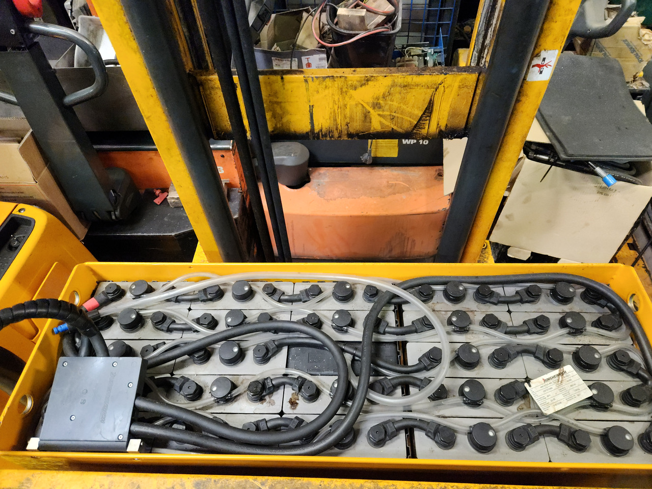 JUNGHEINRICH ETV112 - Krautuvas su šakėmis: foto 5 JUNGHEINRICH ETV112 - Krautuvas su šakėmis: foto 5