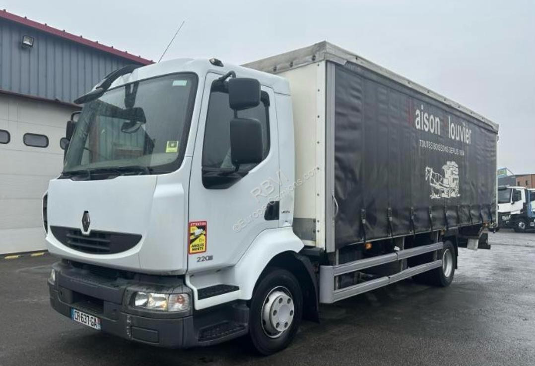 RENAULT MIDLUM 12.220 - Tentinis sunkvežimis: foto 1 RENAULT MIDLUM 12.220 - Tentinis sunkvežimis: foto 1