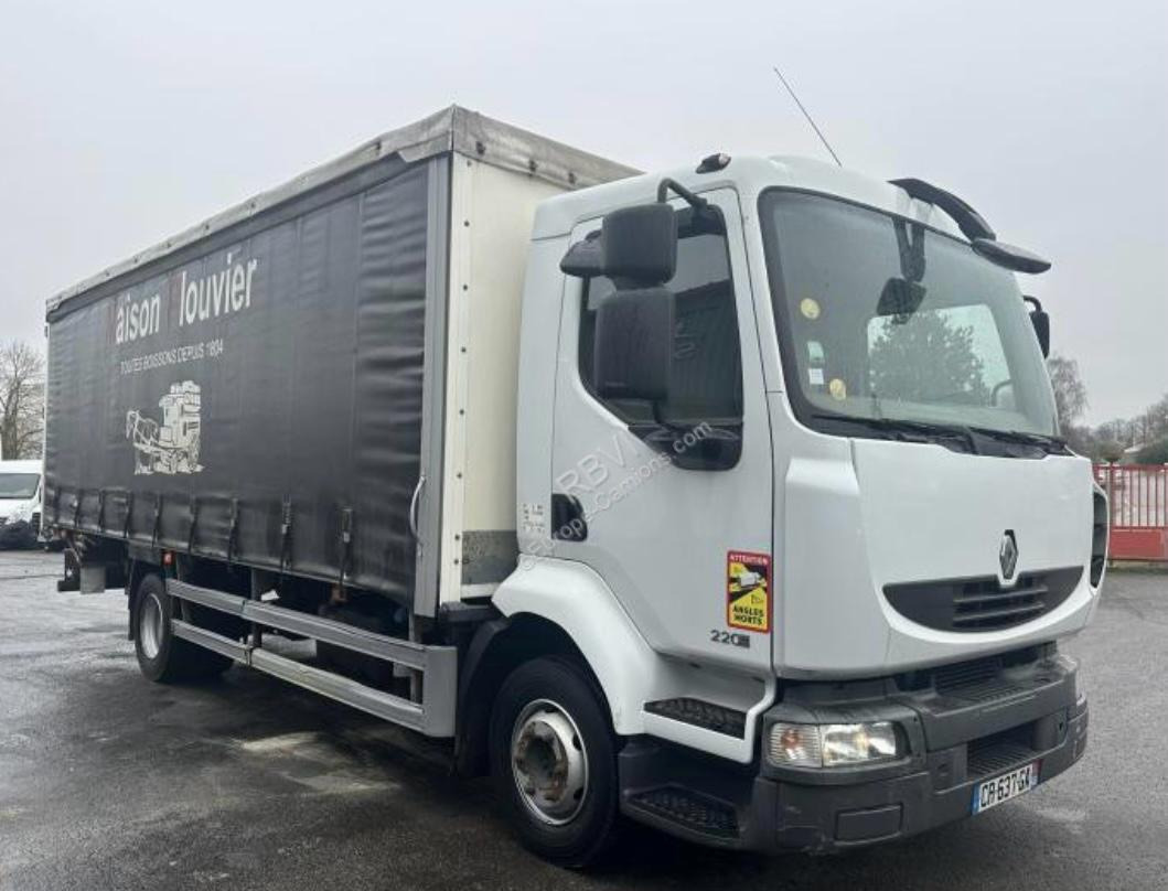 RENAULT MIDLUM 12.220 - Tentinis sunkvežimis: foto 2 RENAULT MIDLUM 12.220 - Tentinis sunkvežimis: foto 2