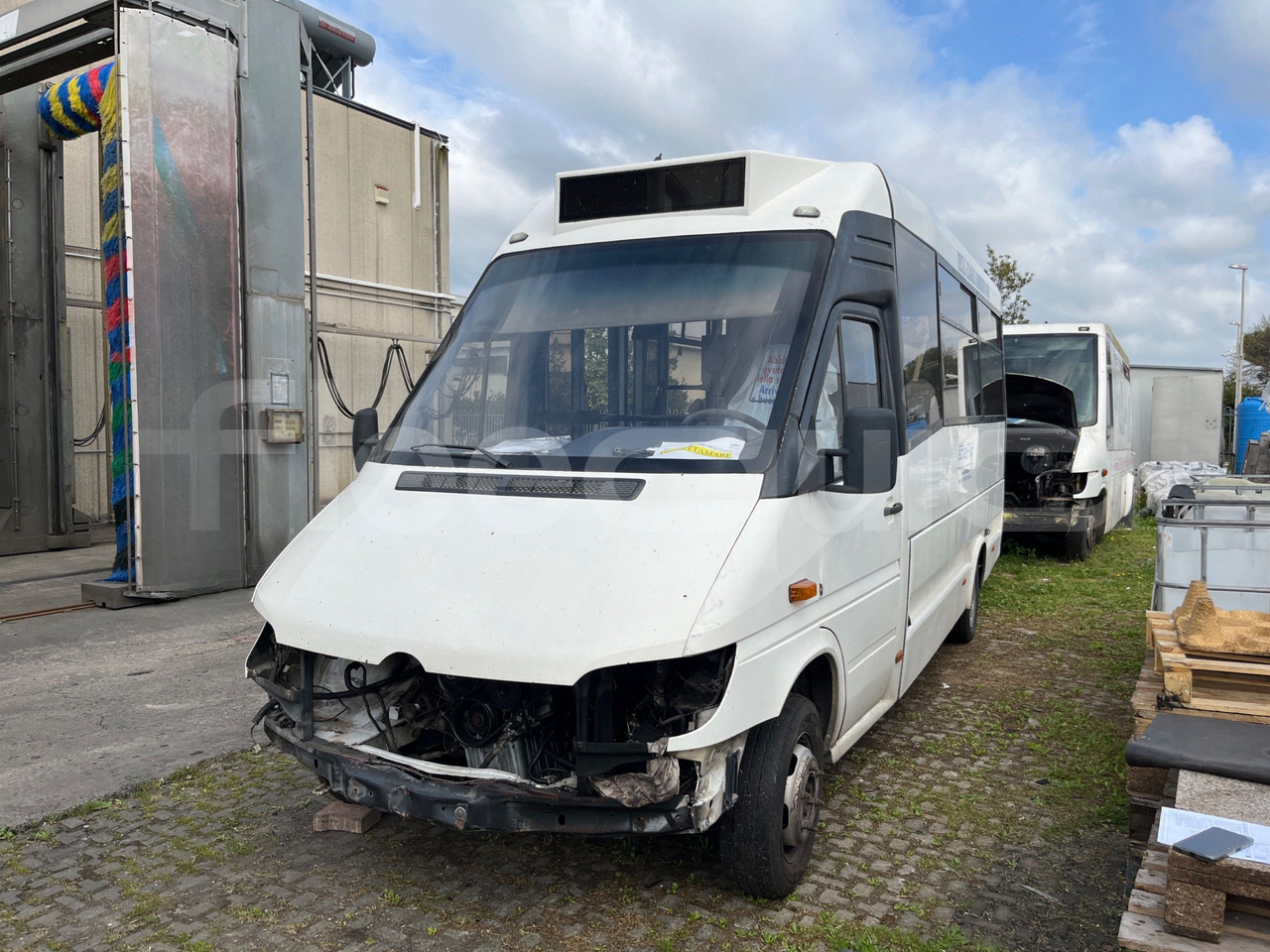 Mercedes-Benz 414T - Mikroautobusas, Keleivinis furgonas: foto 3 Mercedes-Benz 414T - Mikroautobusas, Keleivinis furgonas: foto 3