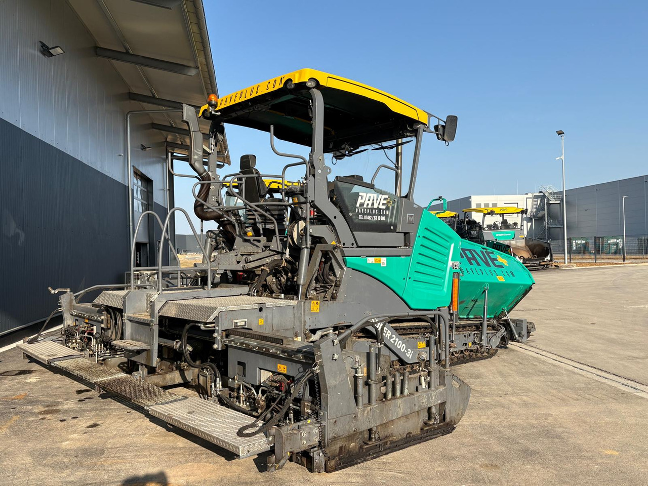 VÖGELE SUPER 2100-3i - Asfalto klotuvas: foto 4 VÖGELE SUPER 2100-3i - Asfalto klotuvas: foto 4