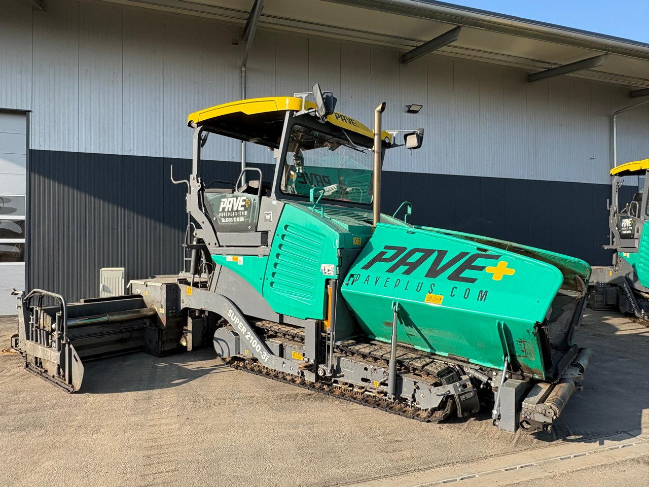 VÖGELE SUPER 2100-3i - Asfalto klotuvas: foto 1 VÖGELE SUPER 2100-3i - Asfalto klotuvas: foto 1