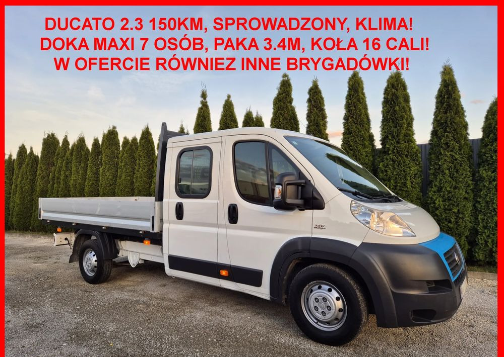 Fiat DUCATO 2.3 150KM / - Komercinis automobilis su dviguba kabina: foto 1 Fiat DUCATO 2.3 150KM / - Komercinis automobilis su dviguba kabina: foto 1