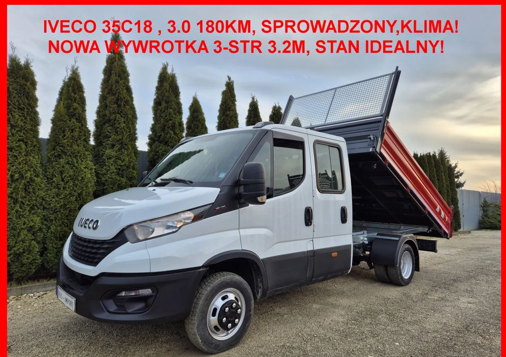 Iveco Iveco 35c18 3.0 180KM Brygadówka/ - Mažas savivartis: foto 2 Iveco Iveco 35c18 3.0 180KM Brygadówka/ - Mažas savivartis: foto 2