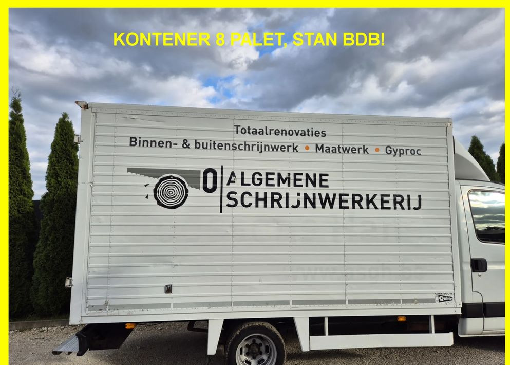 Kontener 8 palet , Izoterma, Garaż, kurnik, Iveco 2012 rok, stan bdb - Kėbulas - furgonas: foto 1 Kontener 8 palet , Izoterma, Garaż, kurnik, Iveco 2012 rok, stan bdb - Kėbulas - furgonas: foto 1