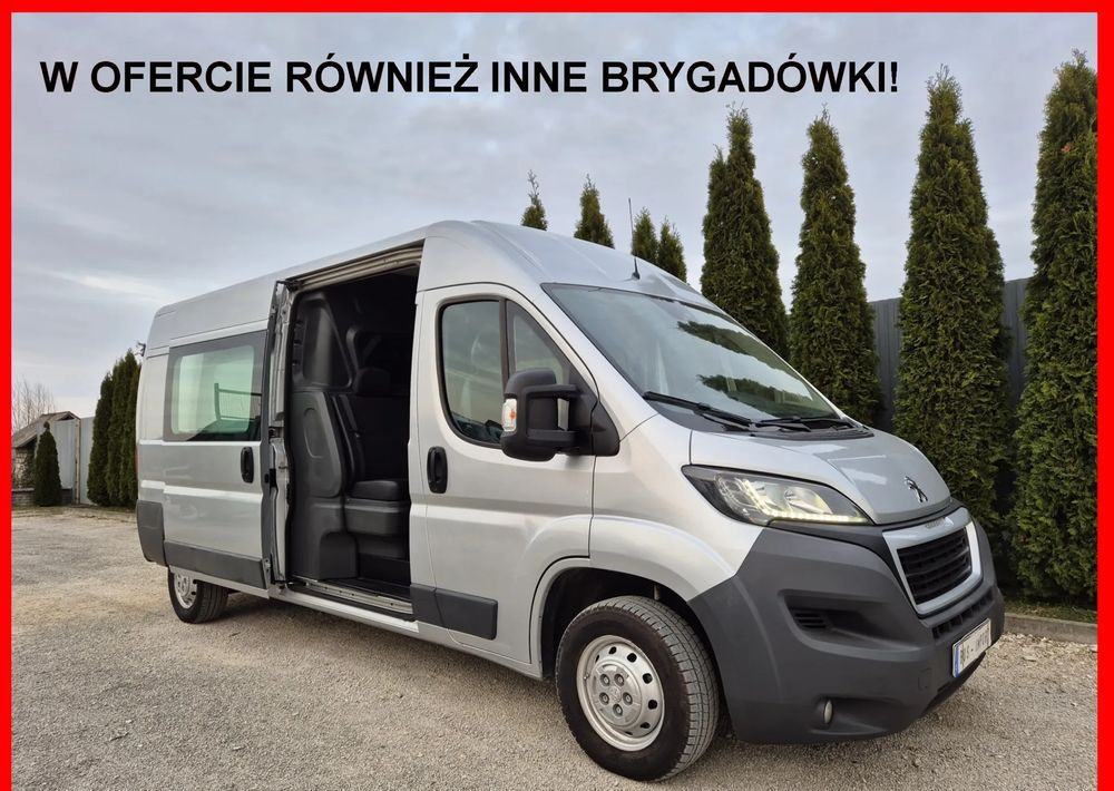 Peugeot Boxer 130KM Brygadówka L3H2 - Komercinis automobilis su dviguba kabina: foto 1 Peugeot Boxer 130KM Brygadówka L3H2 - Komercinis automobilis su dviguba kabina: foto 1