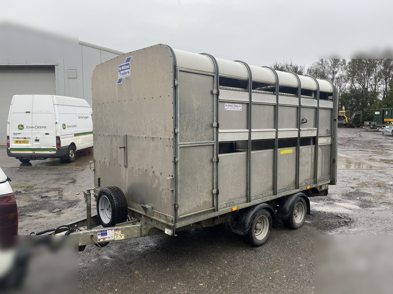 2018 IFOR WILLIAMS DP120 - Gyvulių pervežimo priekaba: foto 3 2018 IFOR WILLIAMS DP120 - Gyvulių pervežimo priekaba: foto 3