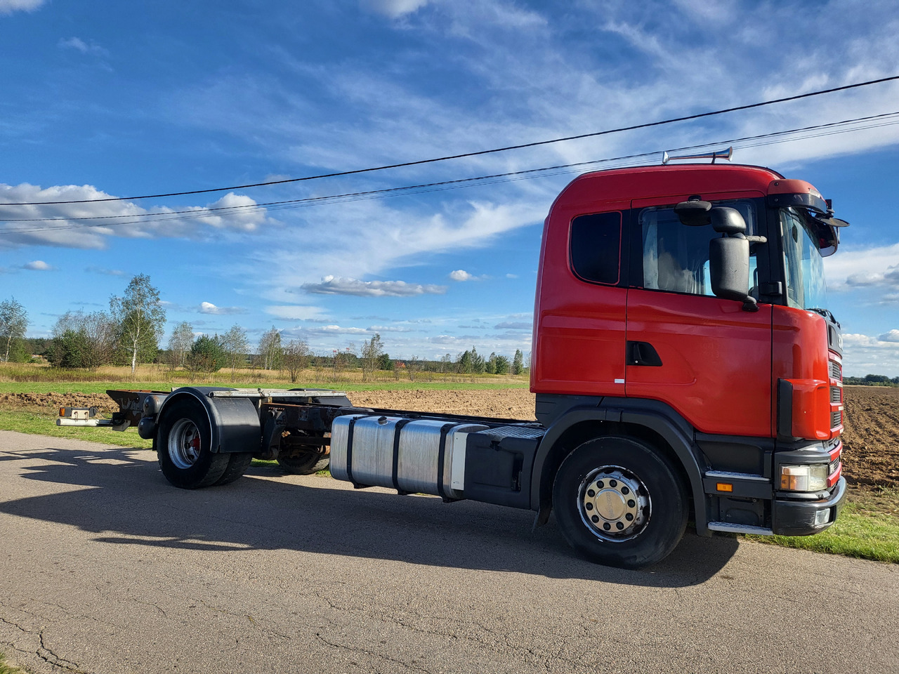 SCANIA 124 - Važiuoklės sunkvežimis: foto 3 SCANIA 124 - Važiuoklės sunkvežimis: foto 3