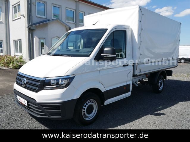 Volkswagen Crafter 35 TDI VA Einzelkabine Pritsche Plane - Tentinis mikroautobusas: foto 1 Volkswagen Crafter 35 TDI VA Einzelkabine Pritsche Plane - Tentinis mikroautobusas: foto 1