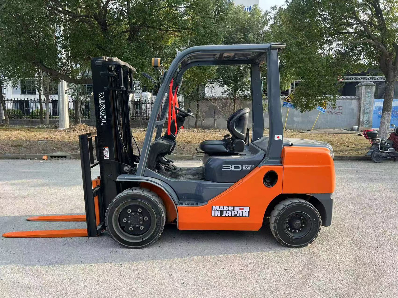 TOYOTA 3 ton 8F used japan brand diesel forklift - Dyzelinis krautuvas: foto 3 TOYOTA 3 ton 8F used japan brand diesel forklift - Dyzelinis krautuvas: foto 3