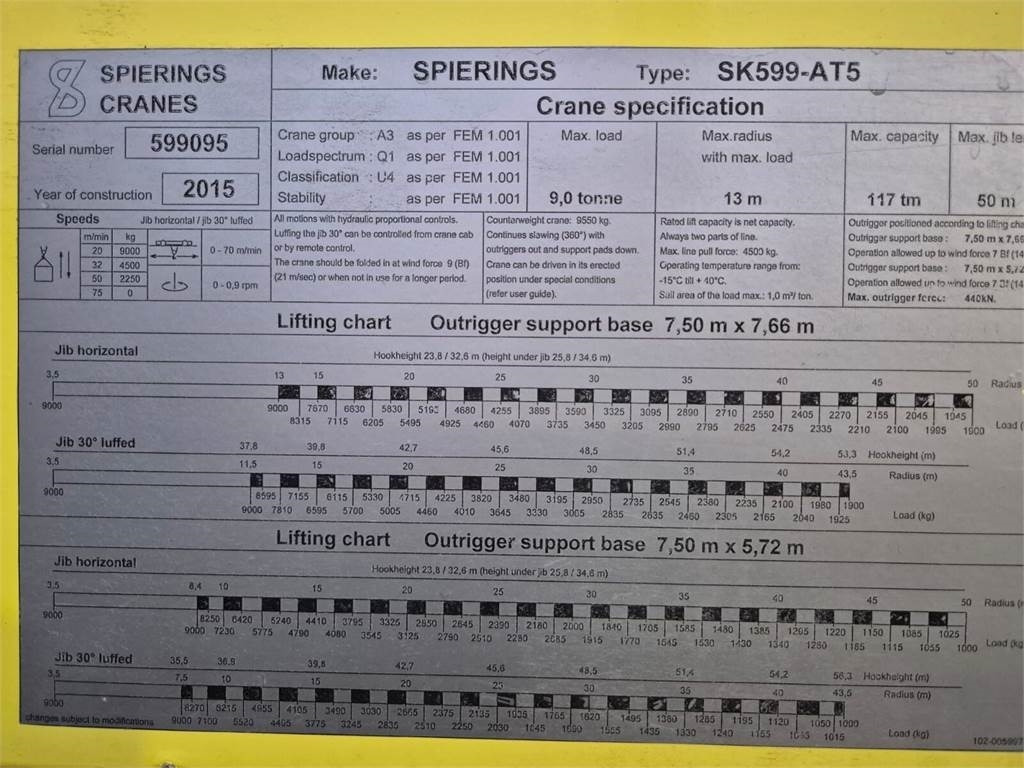 Spierings AT5 SK599 - Visureigis kranas: foto 4 Spierings AT5 SK599 - Visureigis kranas: foto 4