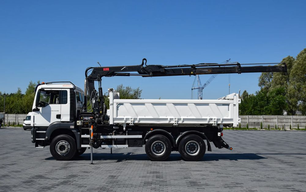 MAN TGS 33.360 / 6x4 / HDS HIAB 122 E-2 HIDUO / STEROWANIE RADIOWE / WYWROTKA / HYDROBURTA / AUTOMAT / KLIMA / TEMPOMAT / KAMERA COFANIA / SPROWADZONY - Savivartis sunkvežimis, Sunkvežimis su kranu: foto 5 MAN TGS 33.360 / 6x4 / HDS HIAB 122 E-2 HIDUO / STEROWANIE RADIOWE / WYWROTKA / HYDROBURTA / AUTOMAT / KLIMA / TEMPOMAT / KAMERA COFANIA / SPROWADZONY - Savivartis sunkvežimis, Sunkvežimis su kranu: foto 5